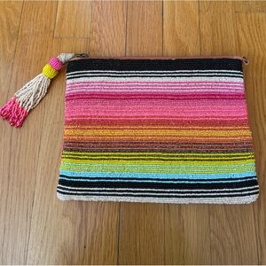 Anthropologie Beaded Clutch